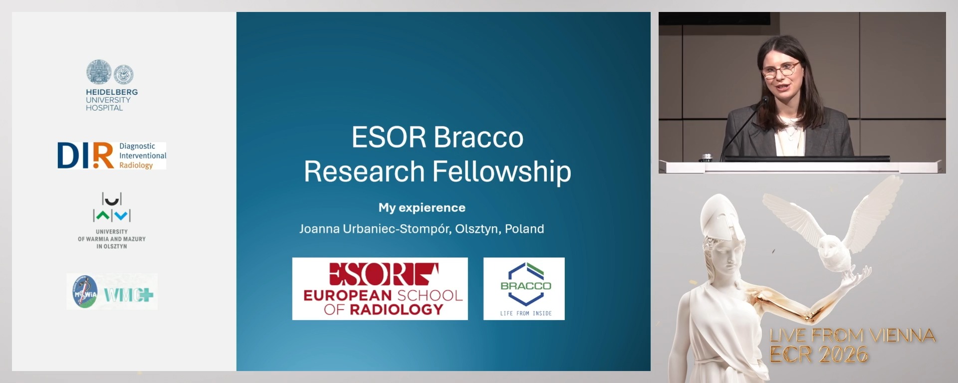 Looking back: what I gained from an ESOR research fellowship