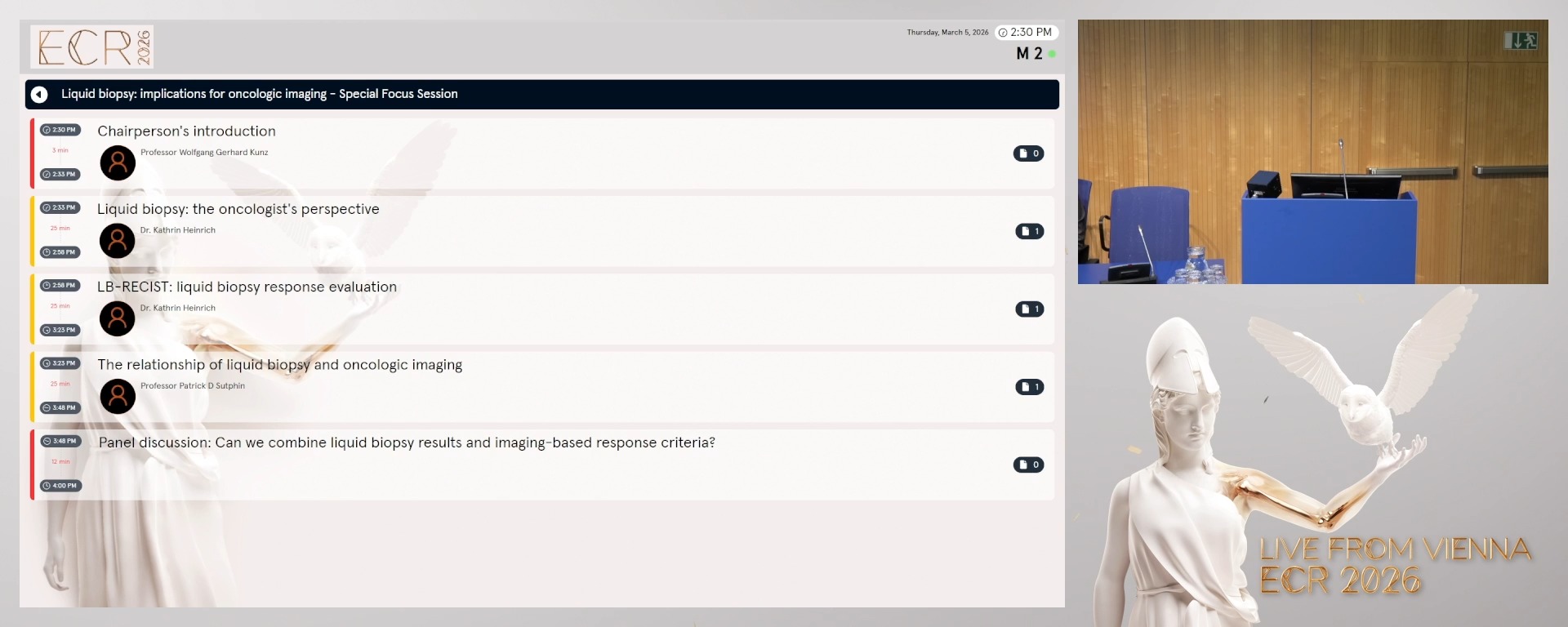 Chairperson's introduction