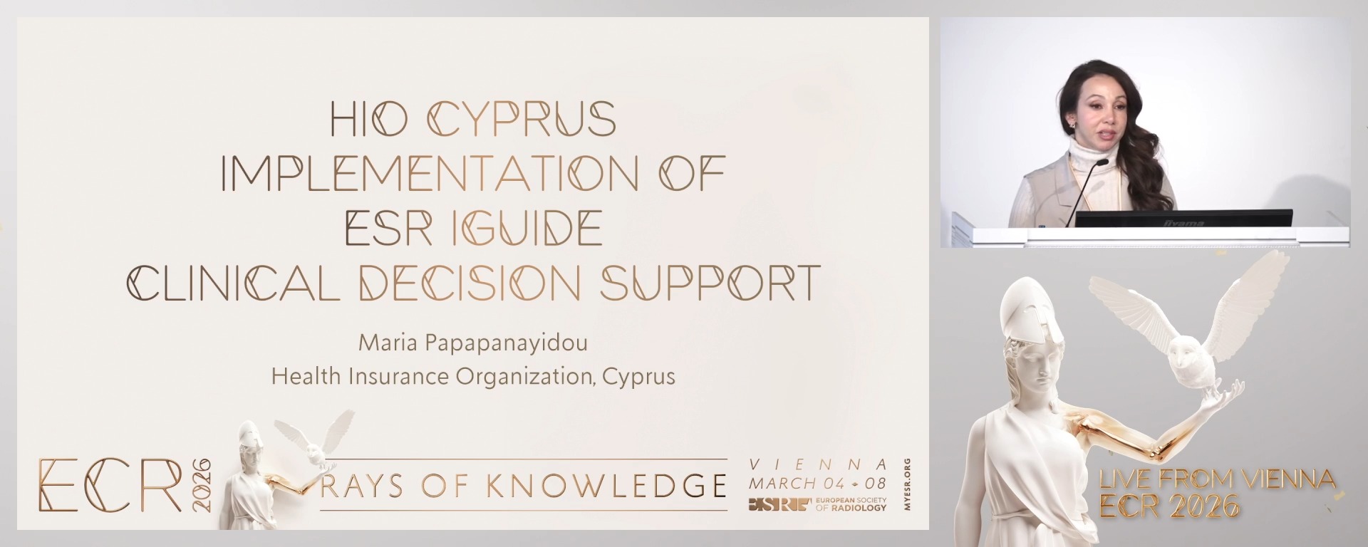 HIO Cyprus implementation of ESR iGuide clinical decision support