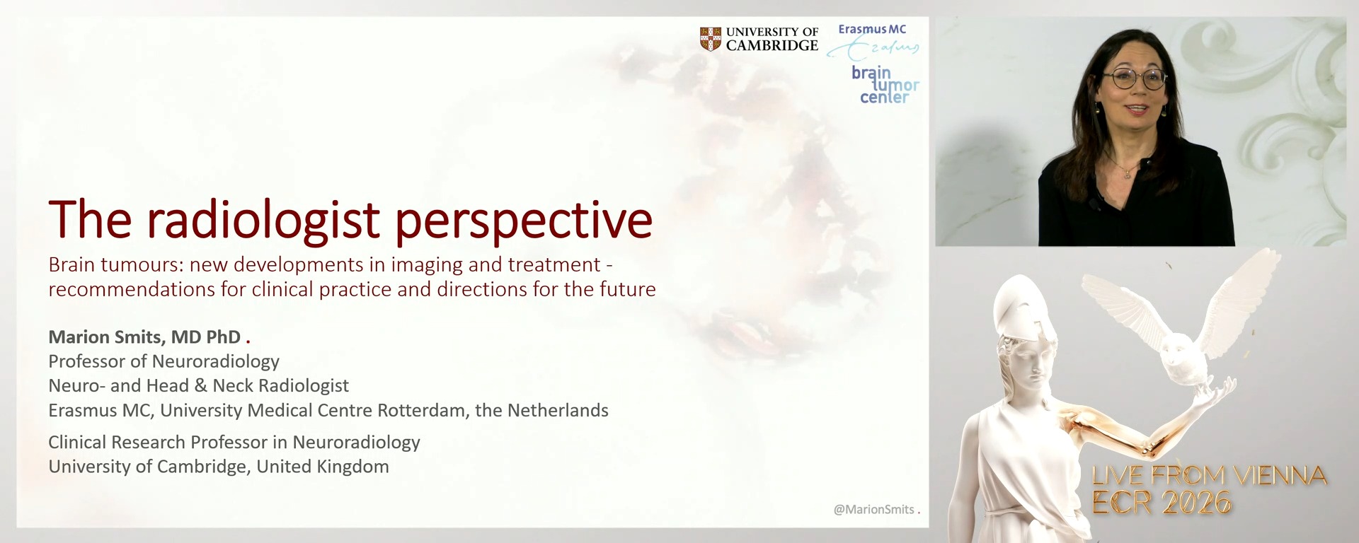 The radiologist's perspective