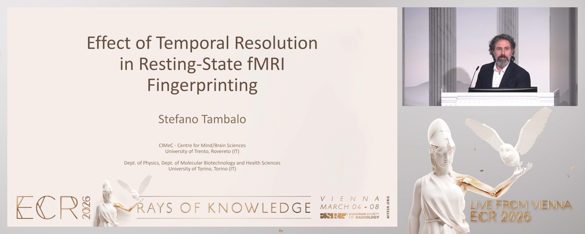 Effect of temporal resolution in resting-state functional MRI fingerprinting