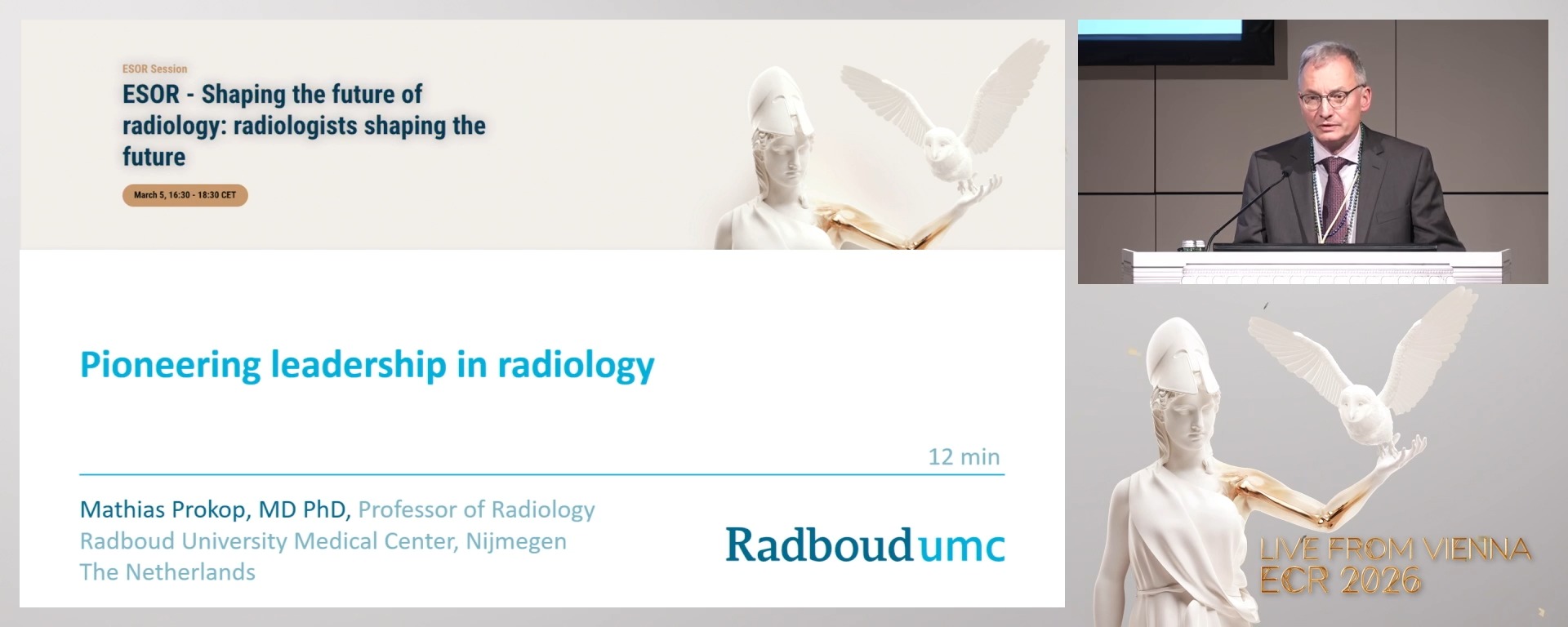 Pioneering leadership in radiology