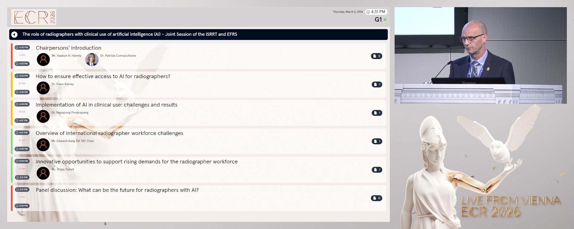 Chairpersons' introduction