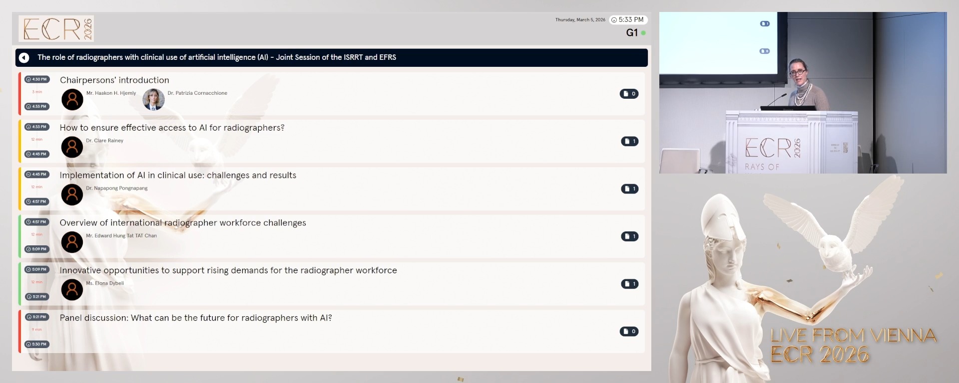 Panel discussion: What can be the future for radiographers with AI?
