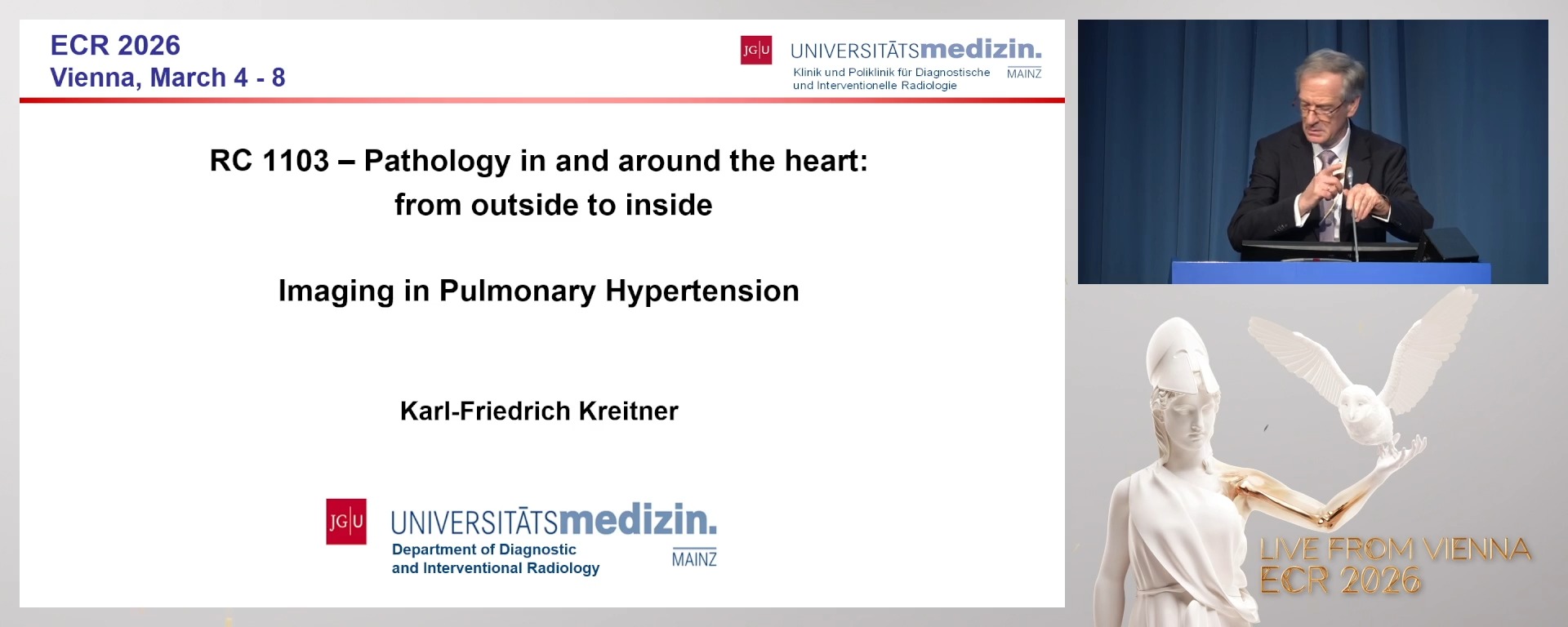 Imaging in pulmonary hypertension (PH)