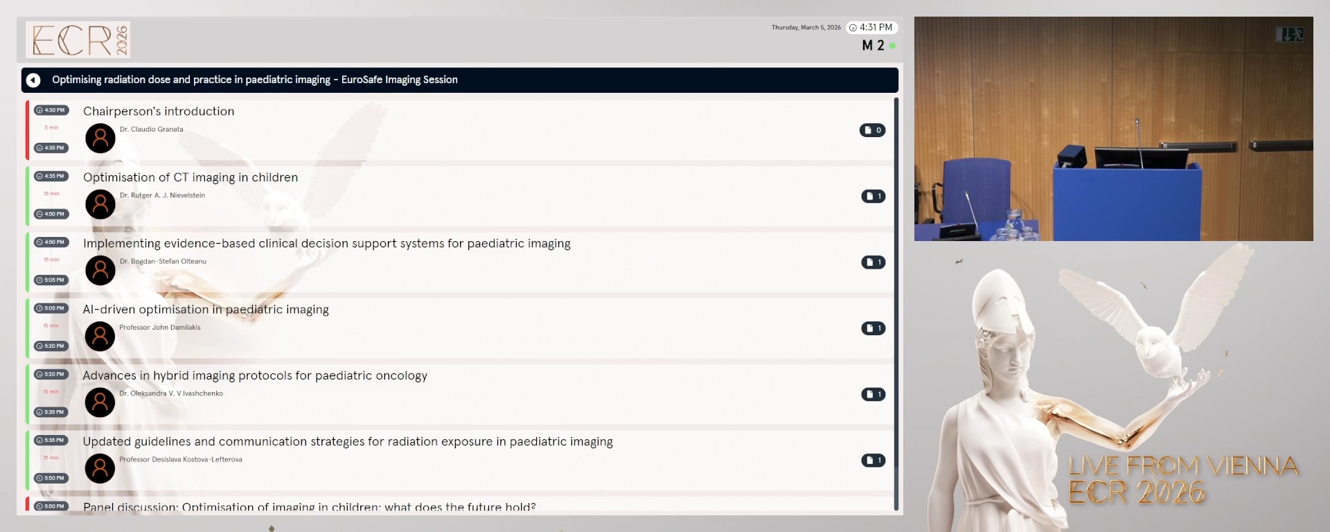 Chairperson's introduction