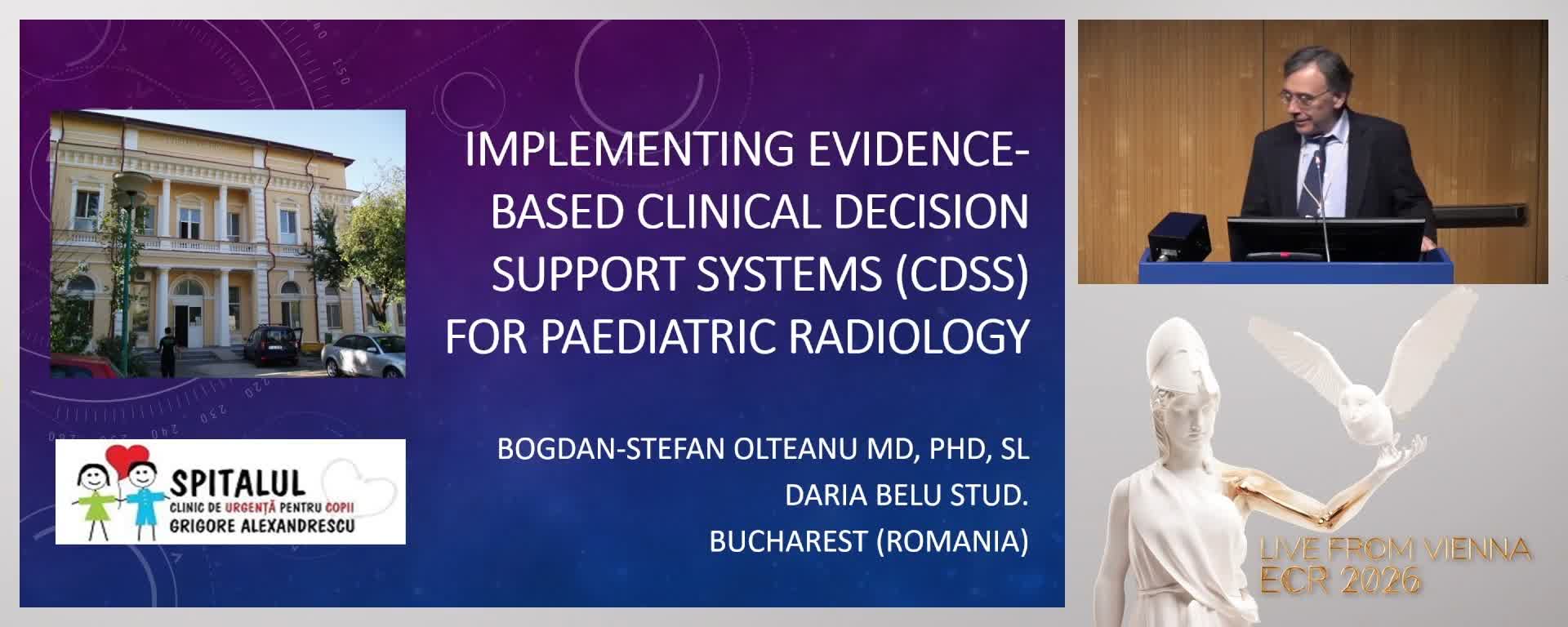 Implementing evidence-based clinical decision support systems for paediatric imaging