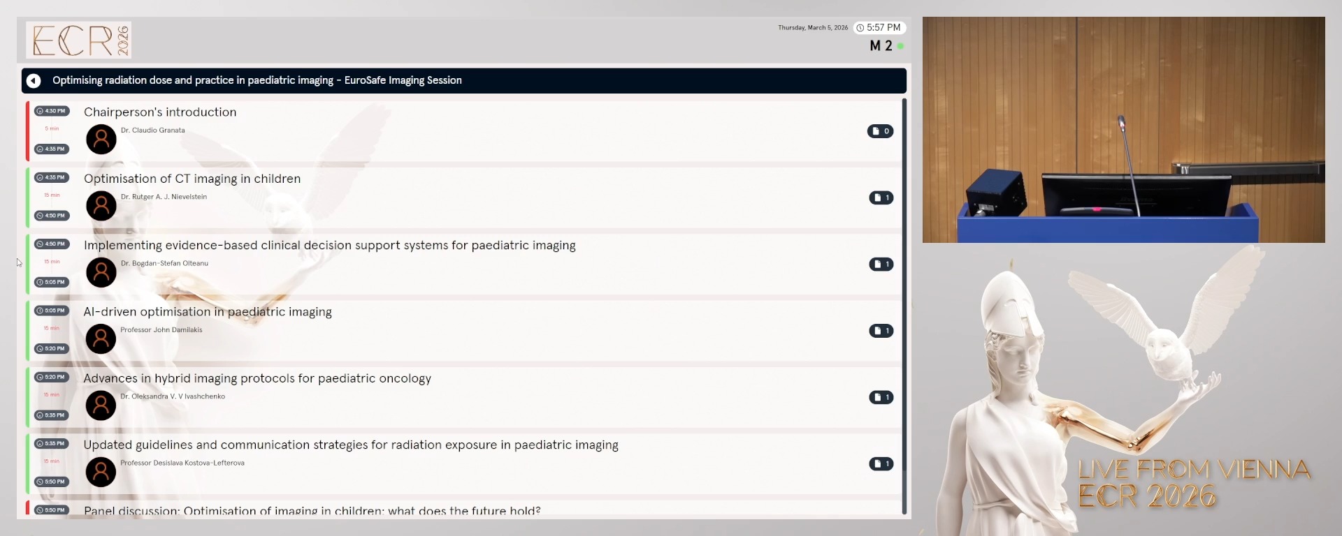 Panel discussion: Optimisation of imaging in children: what does the future hold?