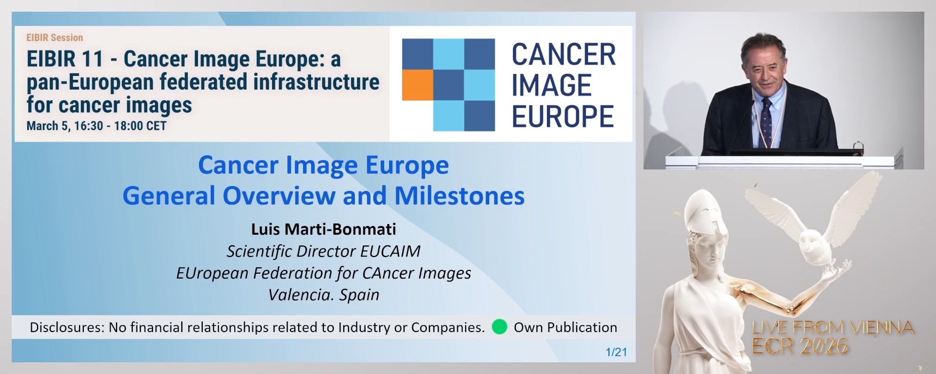 Cancer Image Europe: general overview and milestones