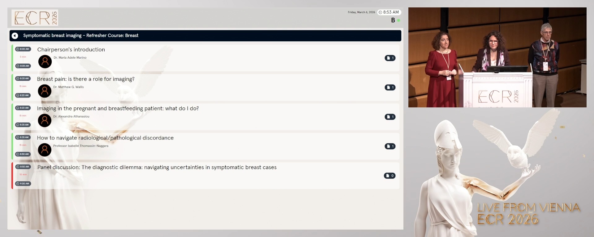 Panel discussion: The diagnostic dilemma: navigating uncertainties in symptomatic breast cases