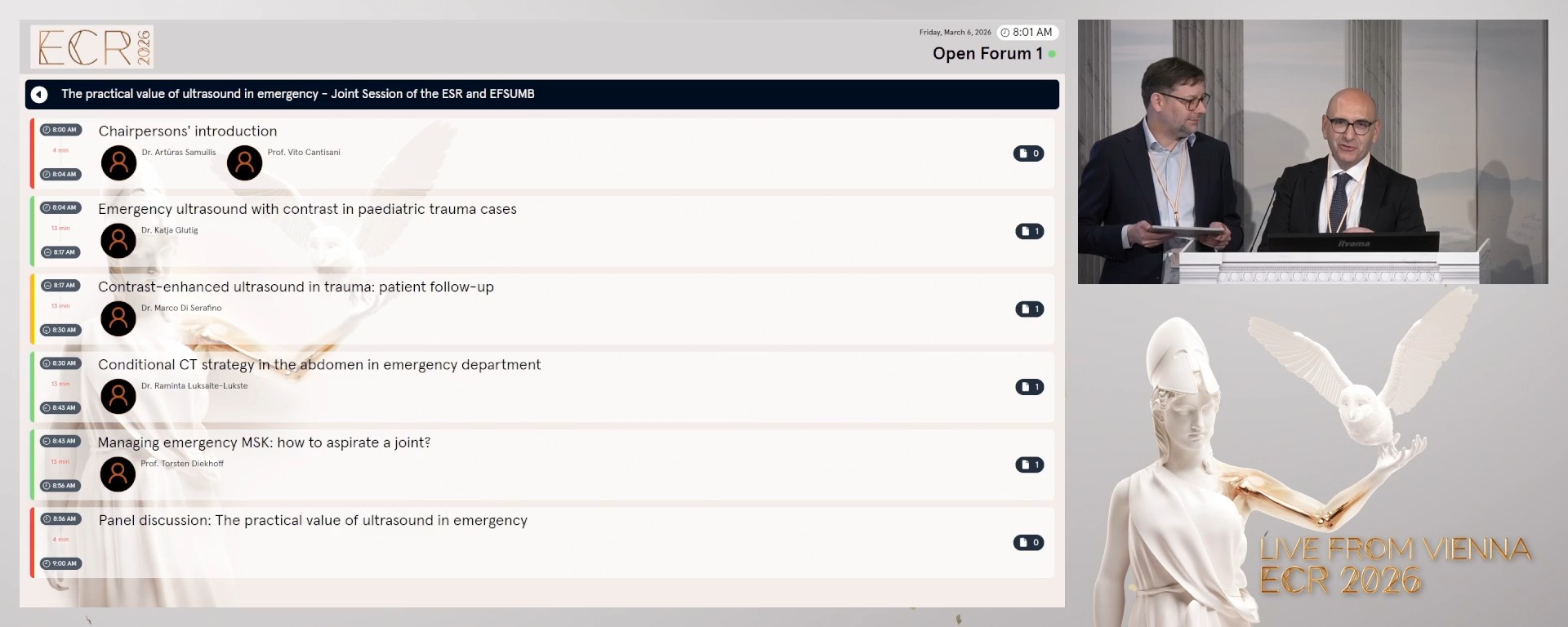 Chairpersons' introduction