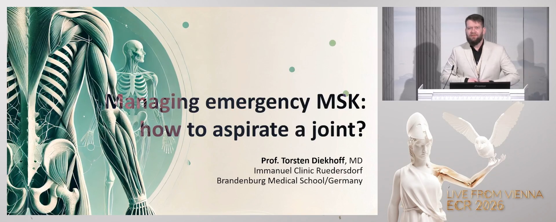 Managing emergency MSK: how to aspirate a joint?