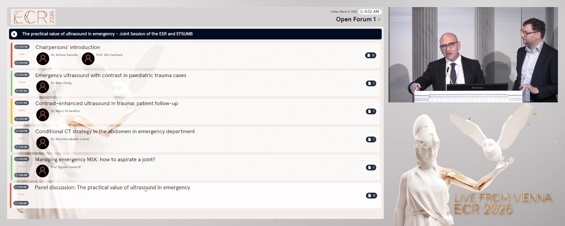 Panel discussion: The practical value of ultrasound in emergency
