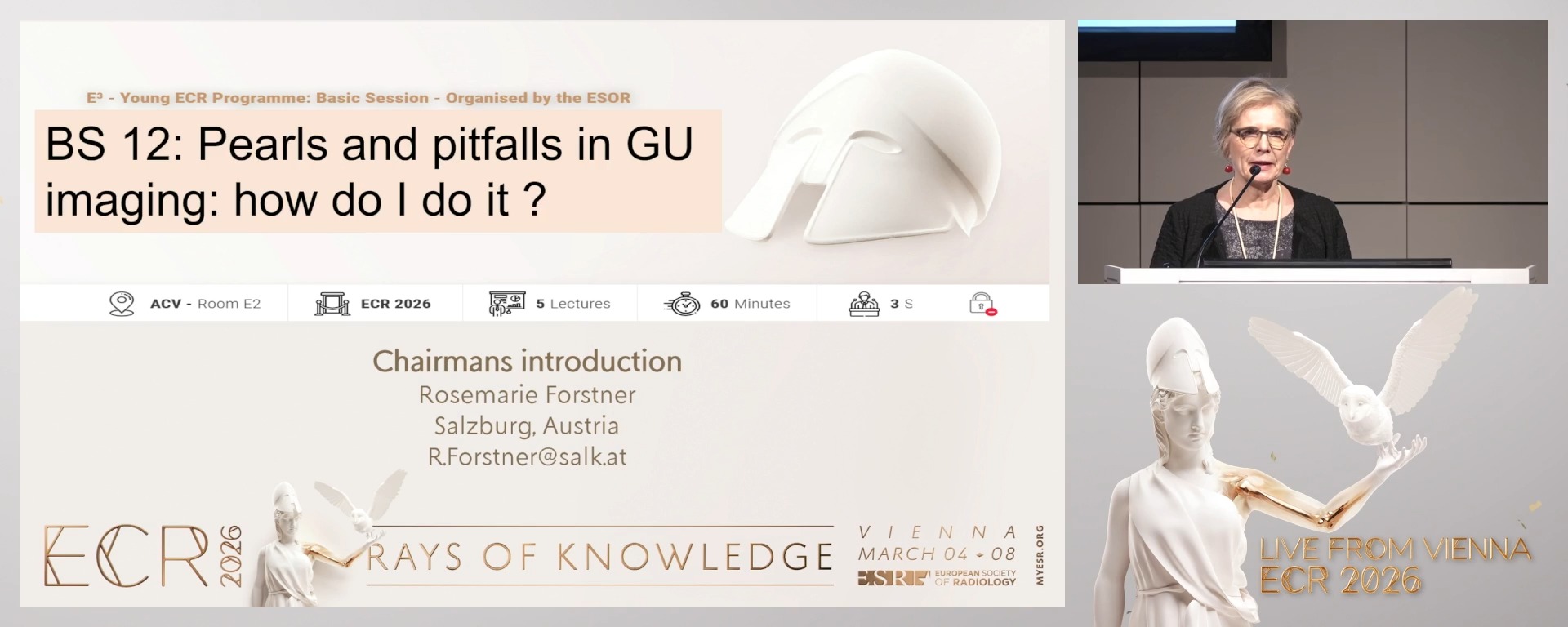 Chairperson's introduction