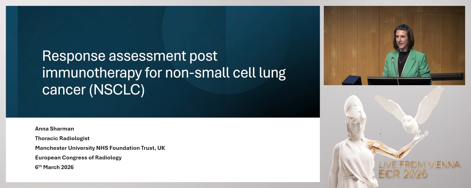 Response assessment post immunotherapy for non-small cell lung cancer