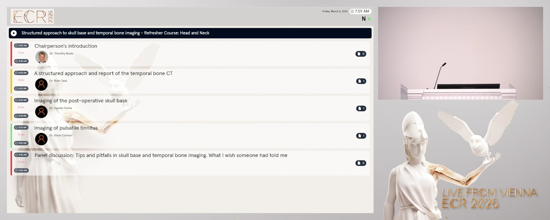 Chairperson's introduction