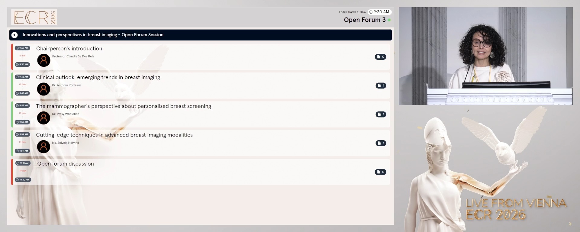 Chairperson's introduction