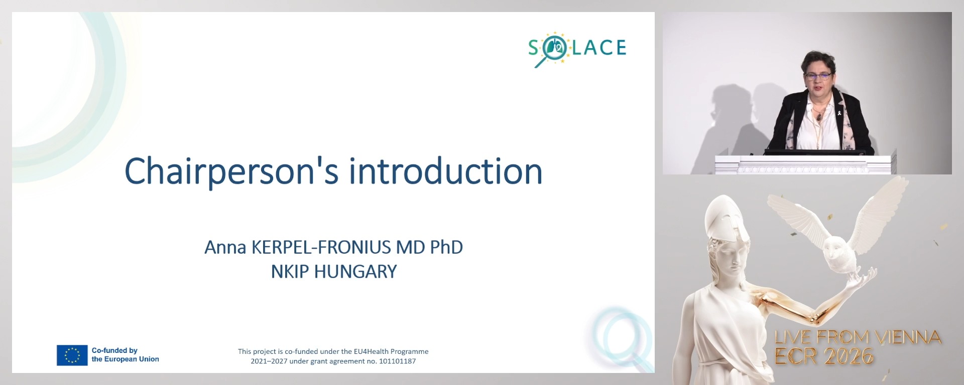 Chairperson's introduction