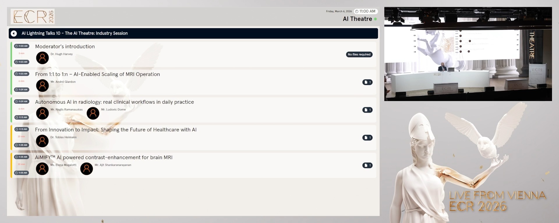 Moderator's introduction