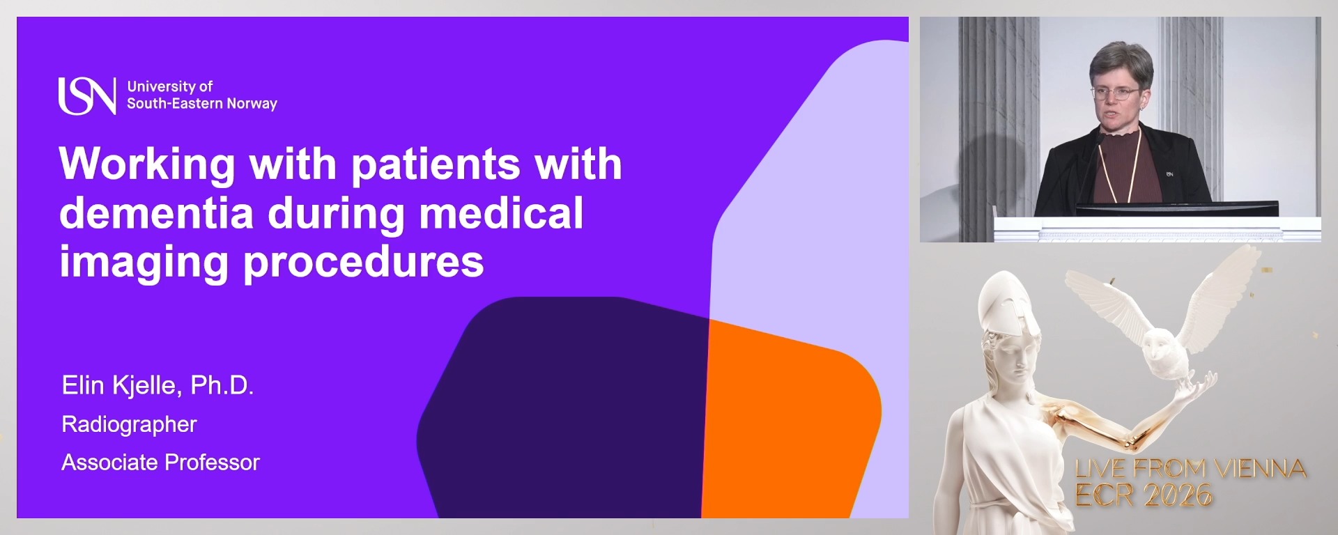 Working with patients with dementia during medical imaging procedures