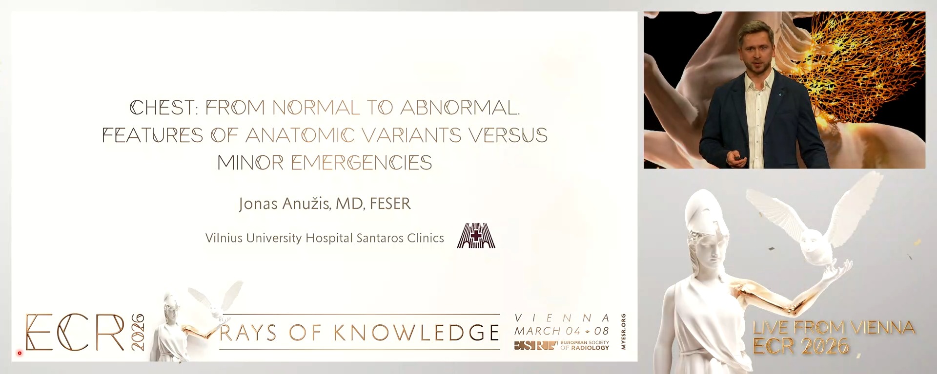 Chest: from normal to abnormal. Features of anatomic variants versus minor emergencies
