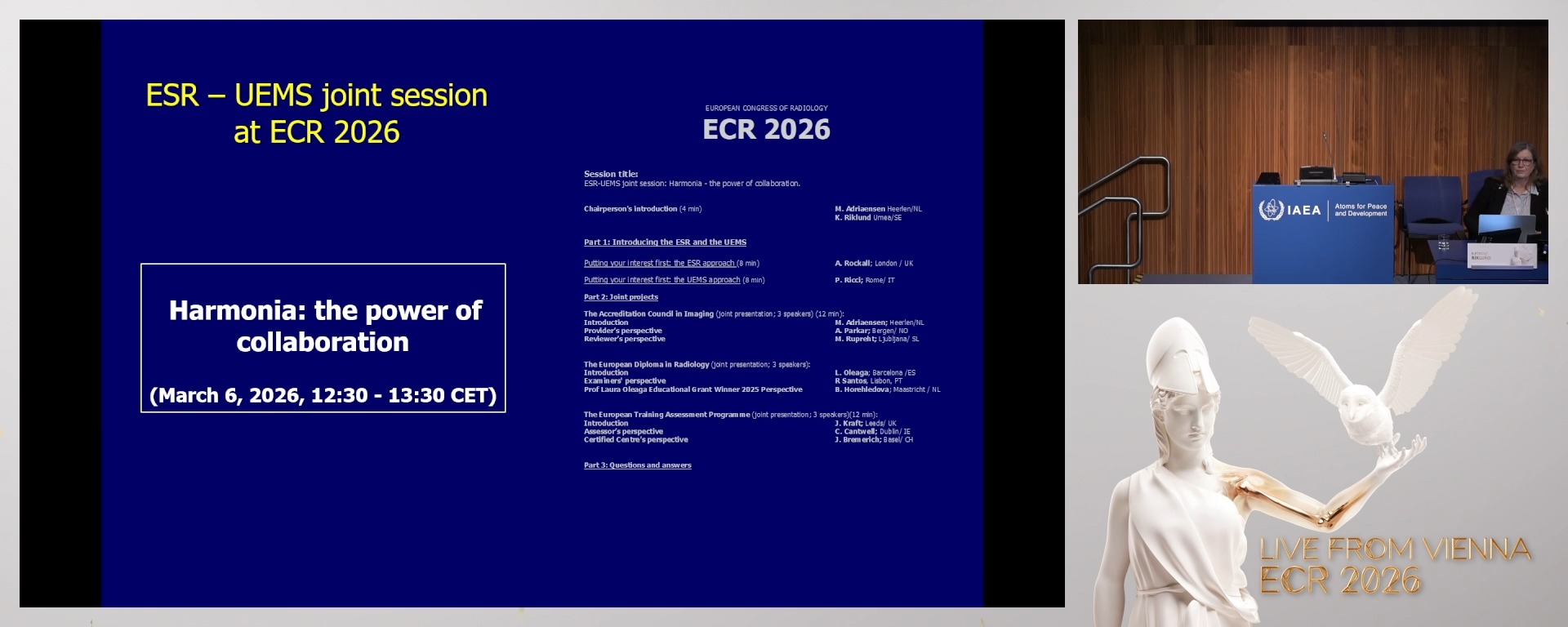 Chairpersons' introduction