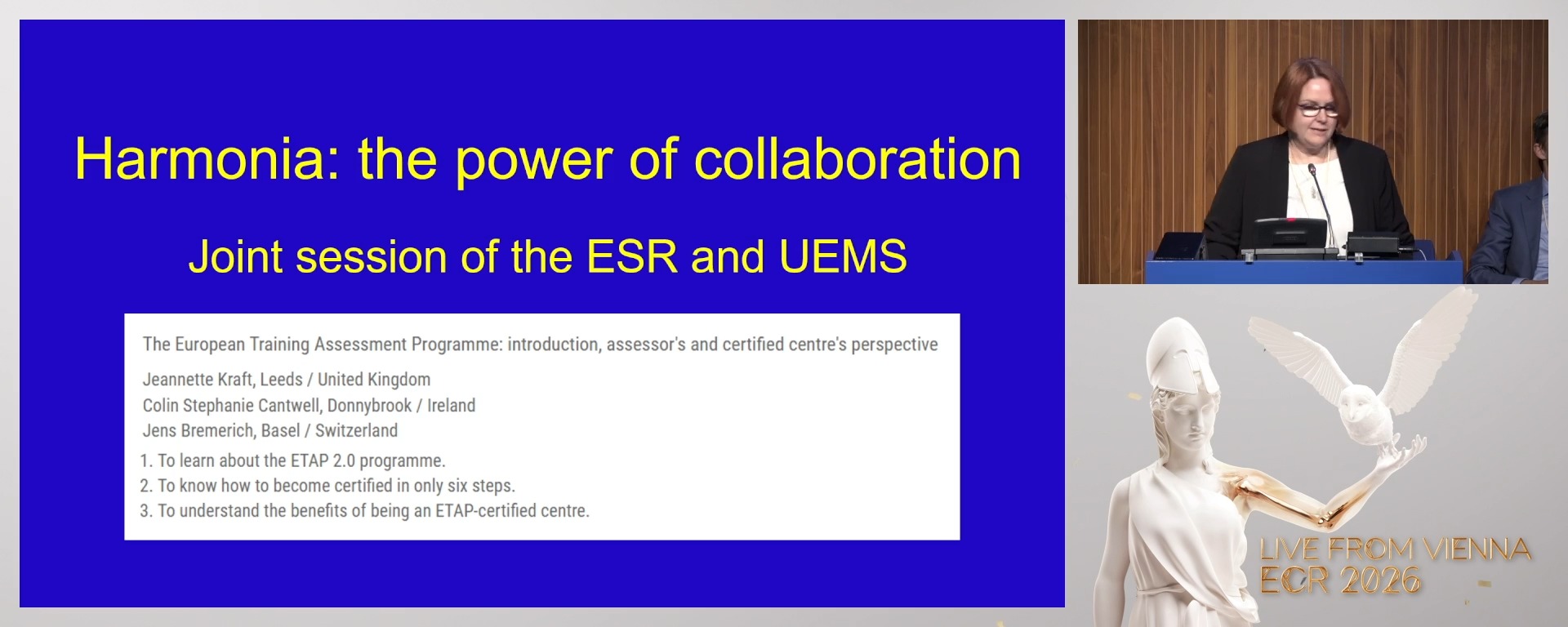 The European Training Assessment Programme: introduction, assessor's and certified centre's perspective