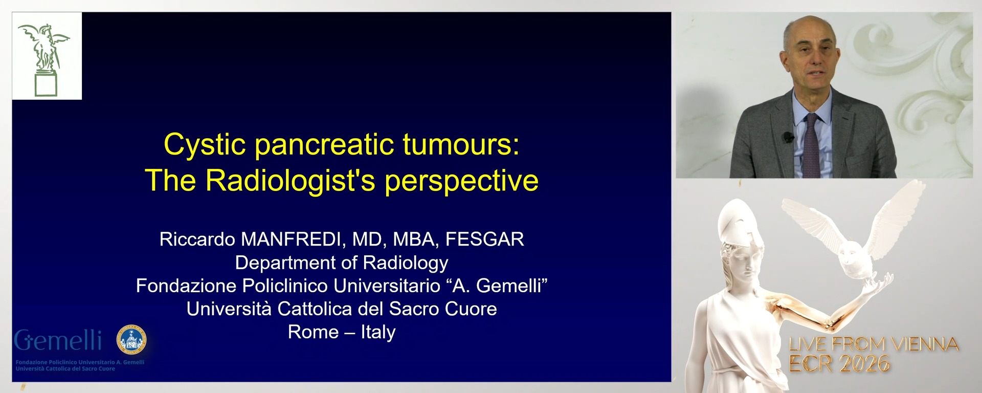 The radiologist's perspective