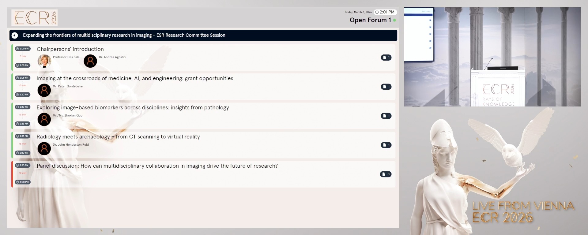 Chairpersons' introduction