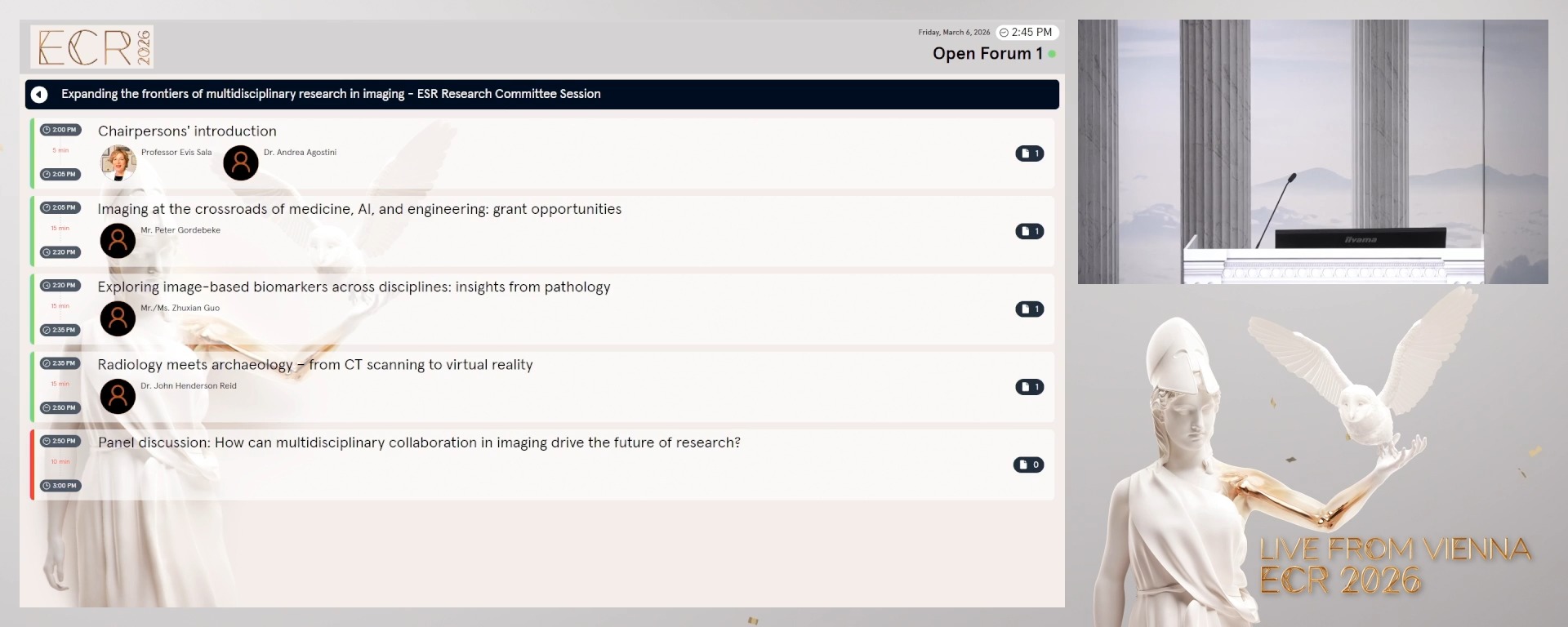 Panel discussion: How can multidisciplinary collaboration in imaging drive the future of research?