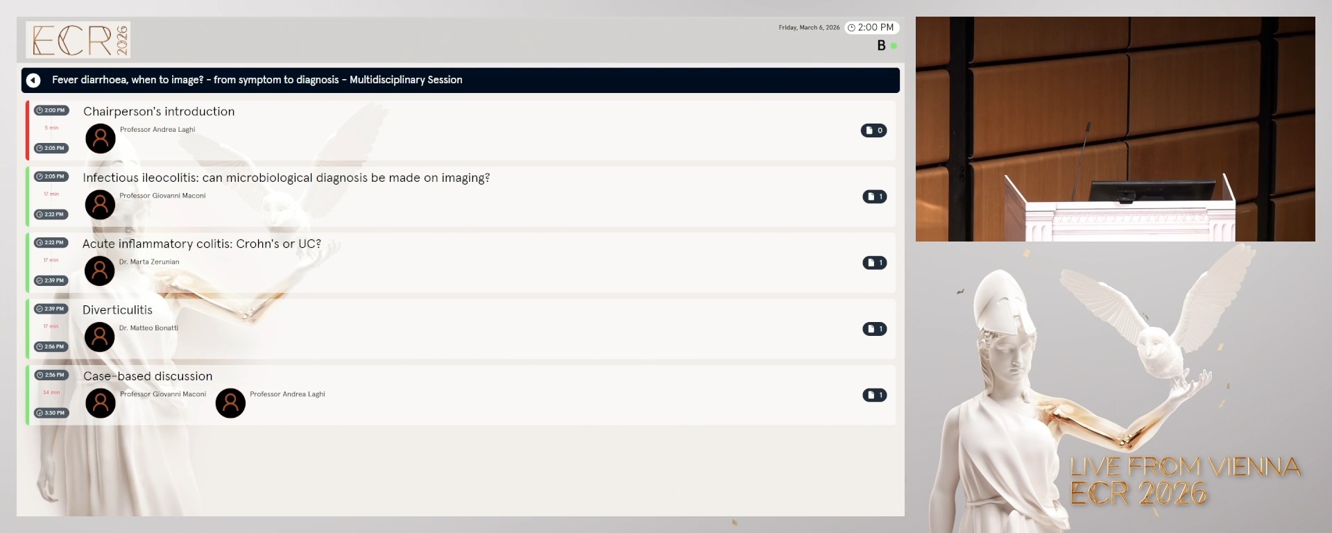 Chairperson's introduction