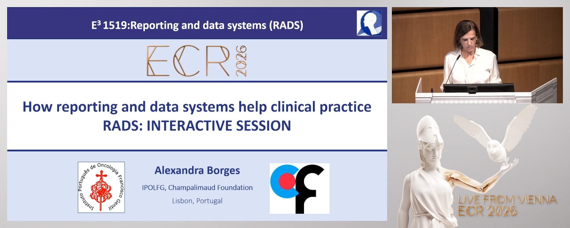 Case-based panel discussion: how reporting and data systems (RADS) help clinical practice