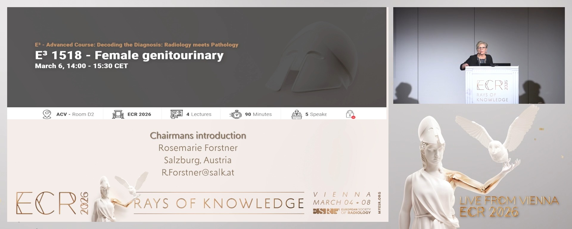 Chairperson's introduction