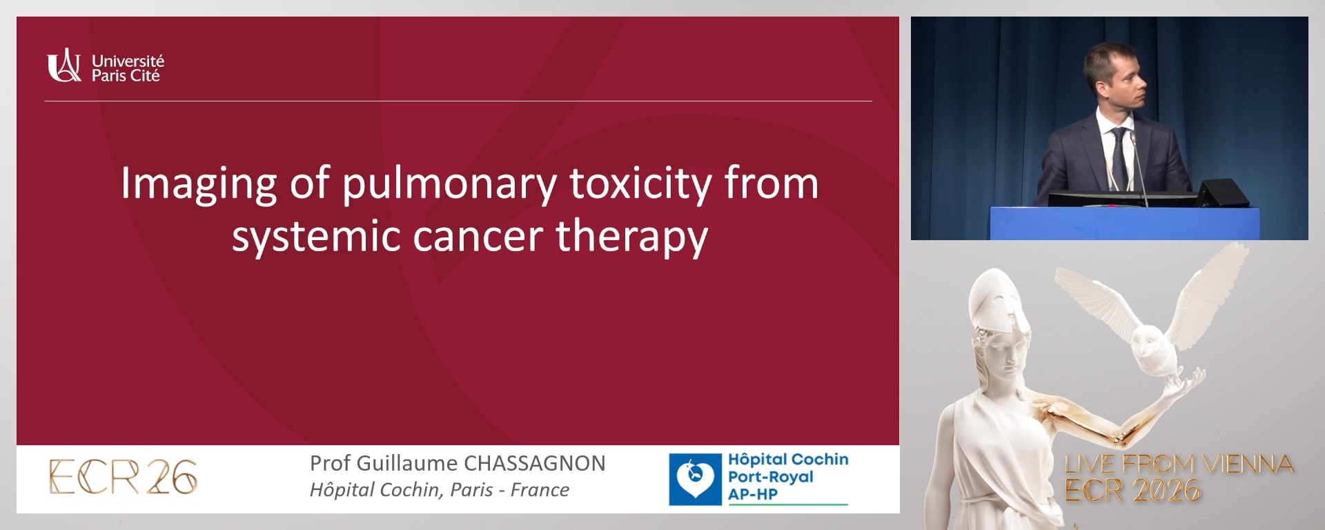 Imaging of pulmonary toxicity from systemic cancer therapy