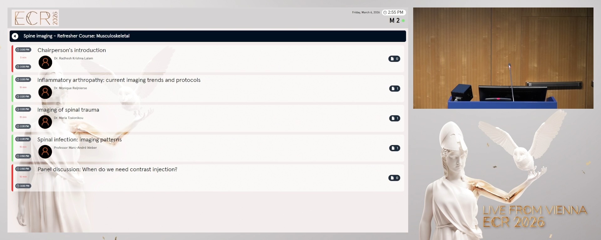 Panel discussion: When do we need contrast injection?