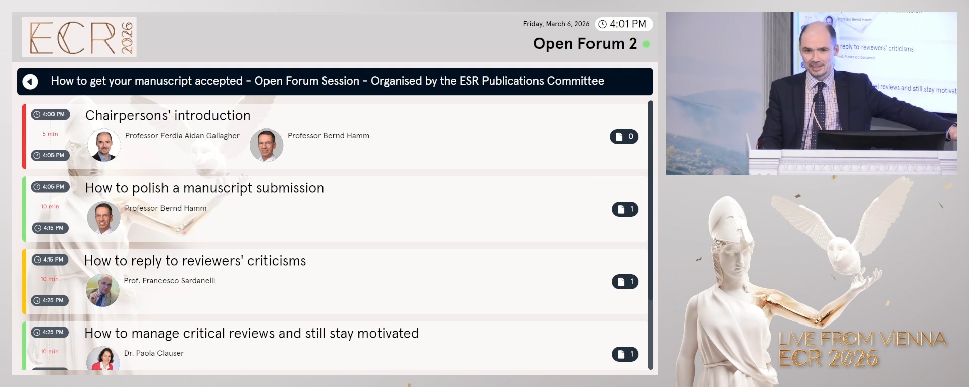 Chairpersons' introduction