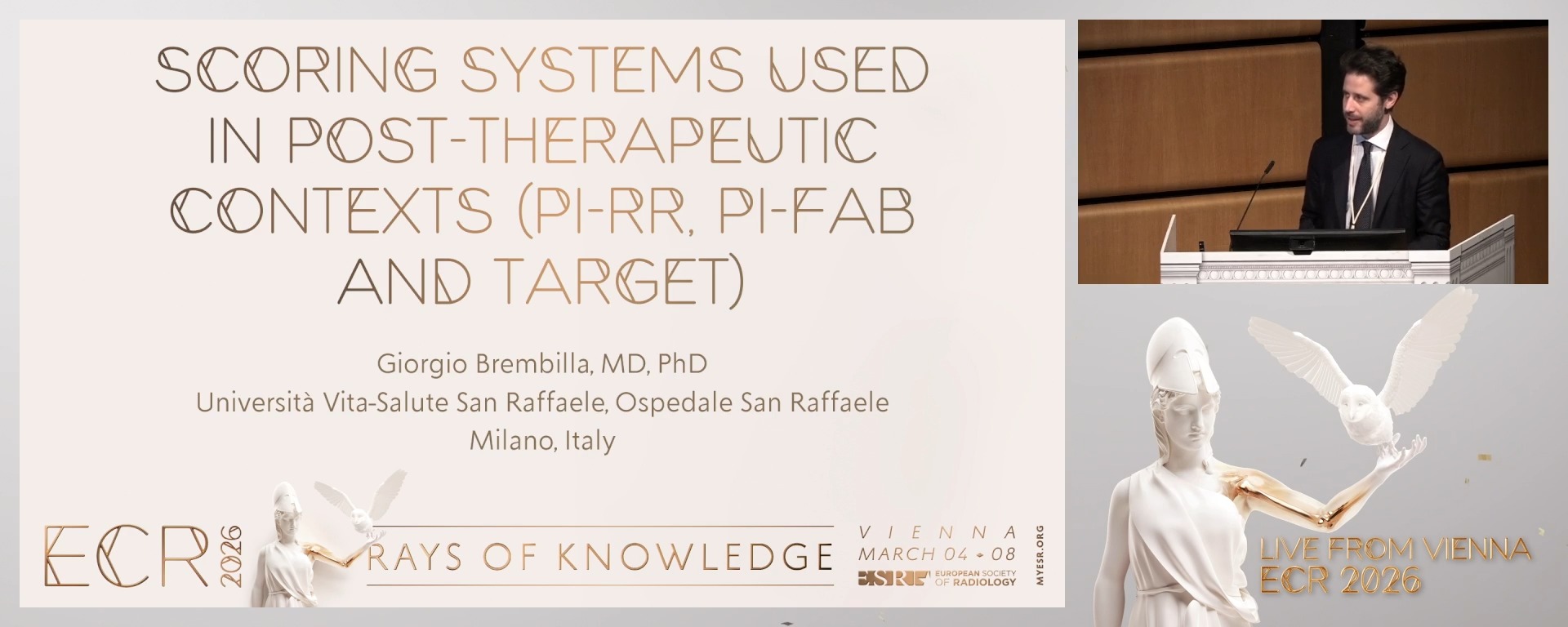 Scoring systems used in post-therapeutic contexts (PI-RR, PI-FAB and TARGET)