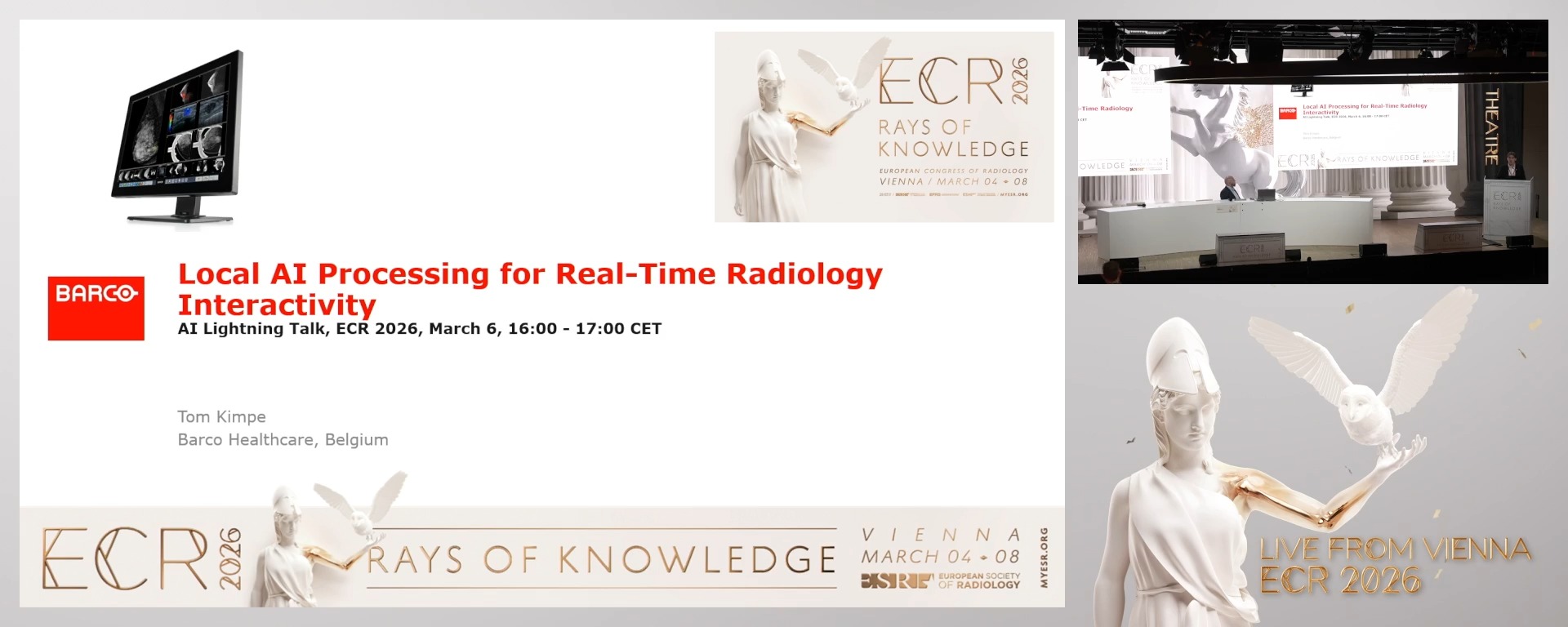 Local AI Processing for Real-Time Radiology Interactivity