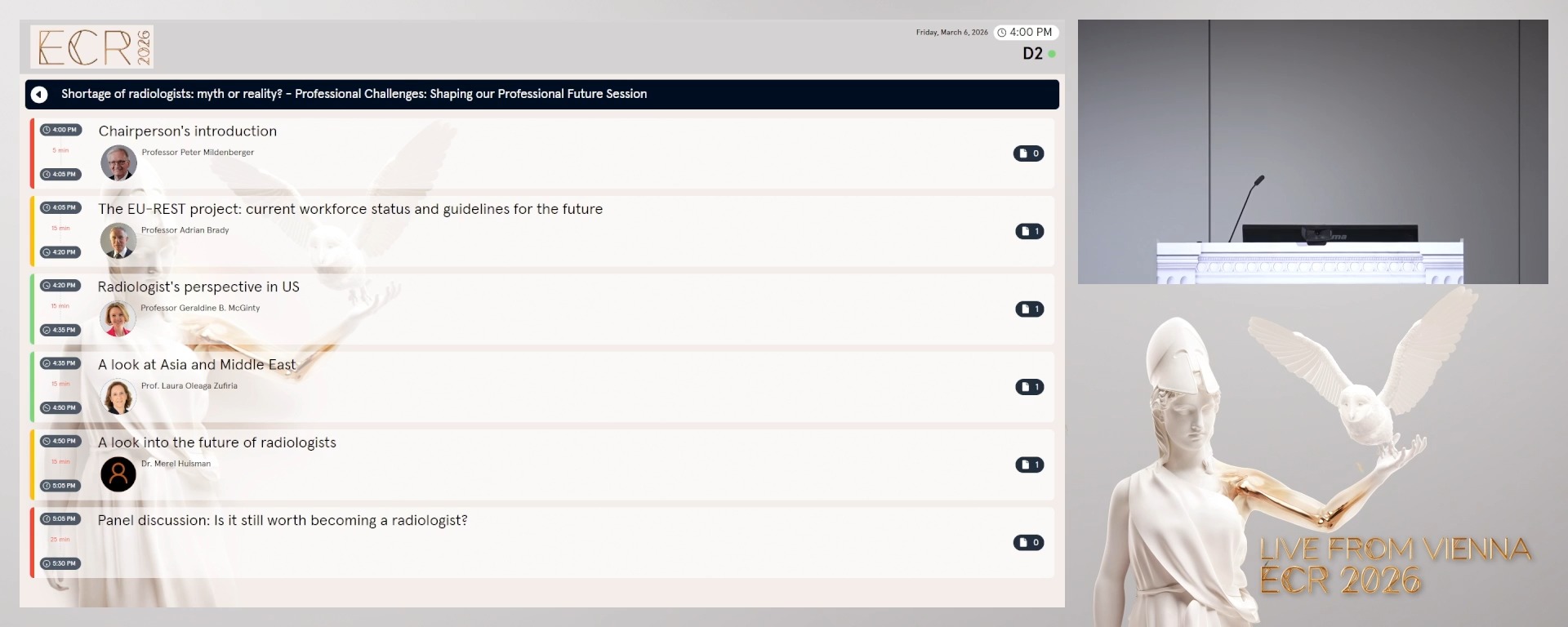 Chairperson's introduction