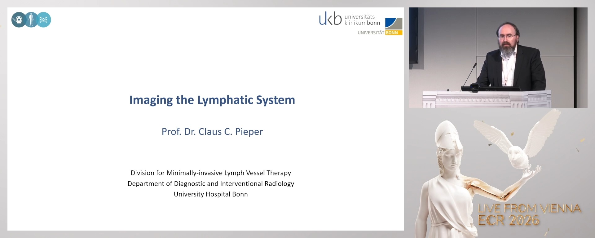 Imaging the lymphatic system