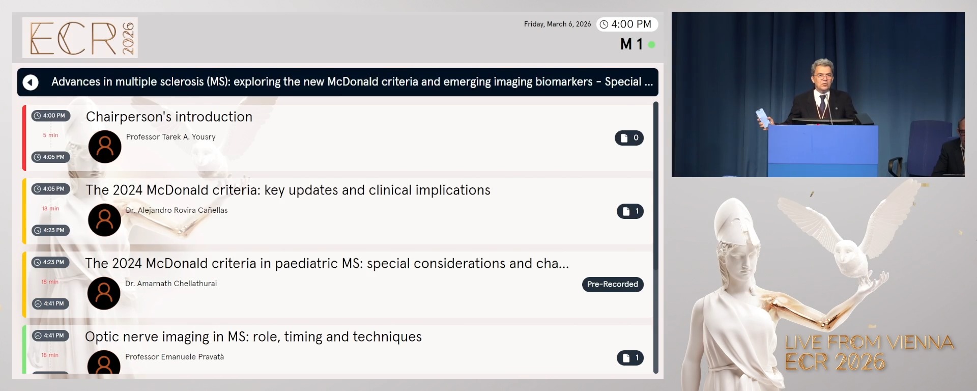 Chairperson's introduction