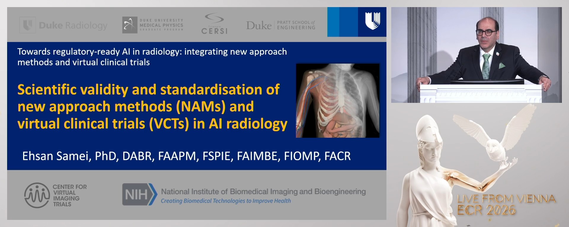 Scientific validity and standardisation of new approach methods (NAMs) and virtual clinical trials (VCTs) in AI radiology