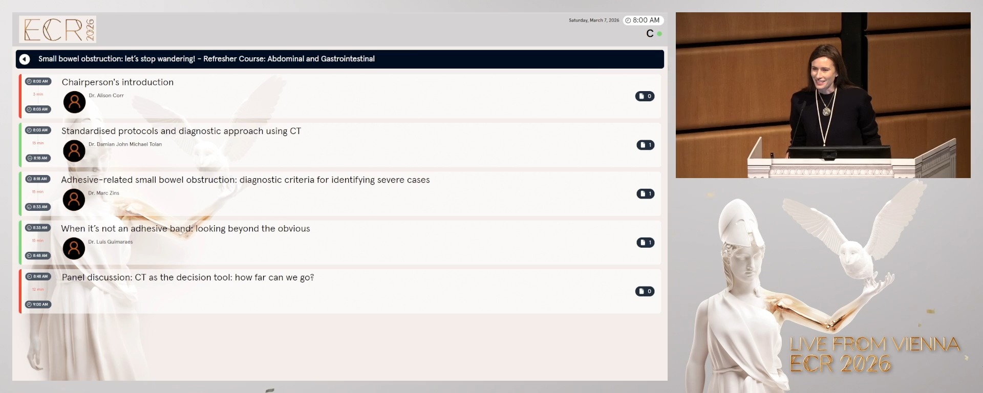 Chairperson's introduction