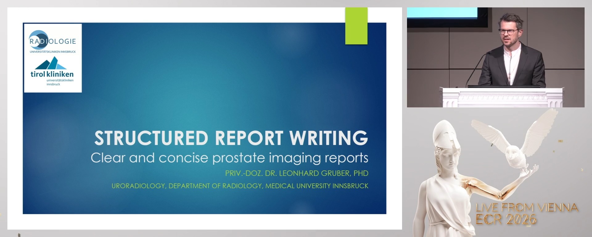 Structured report writing: clear and concise prostate imaging reports