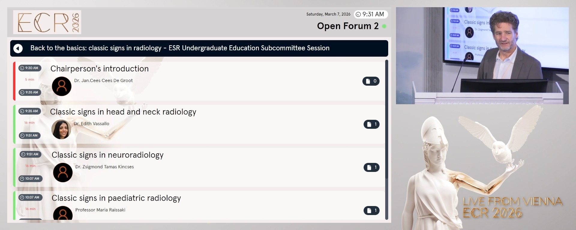 Chairperson's introduction