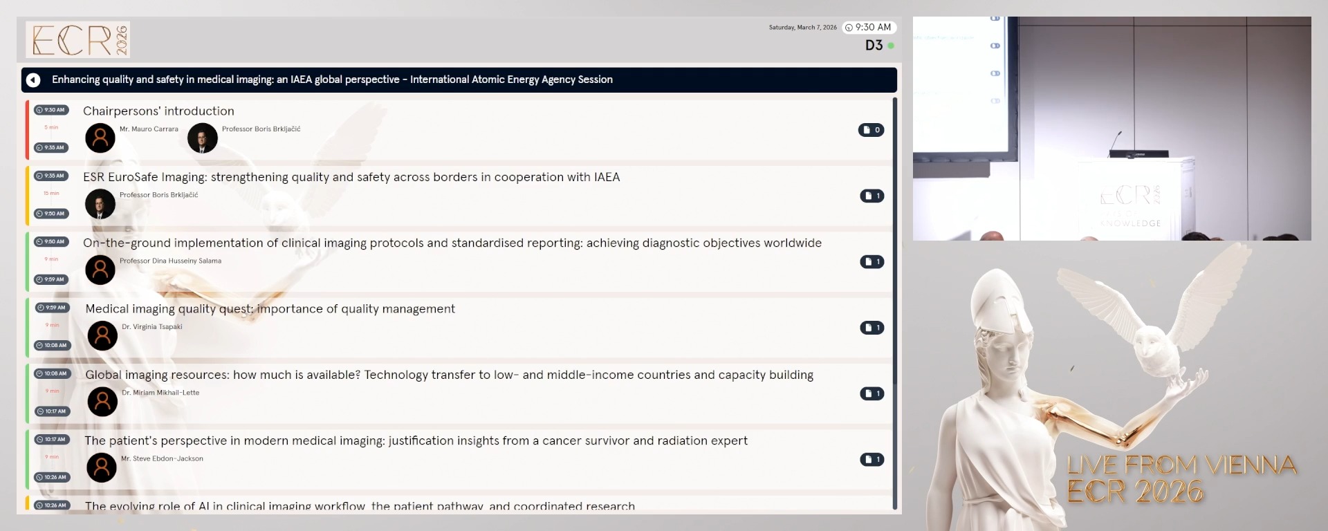 Chairpersons' introduction