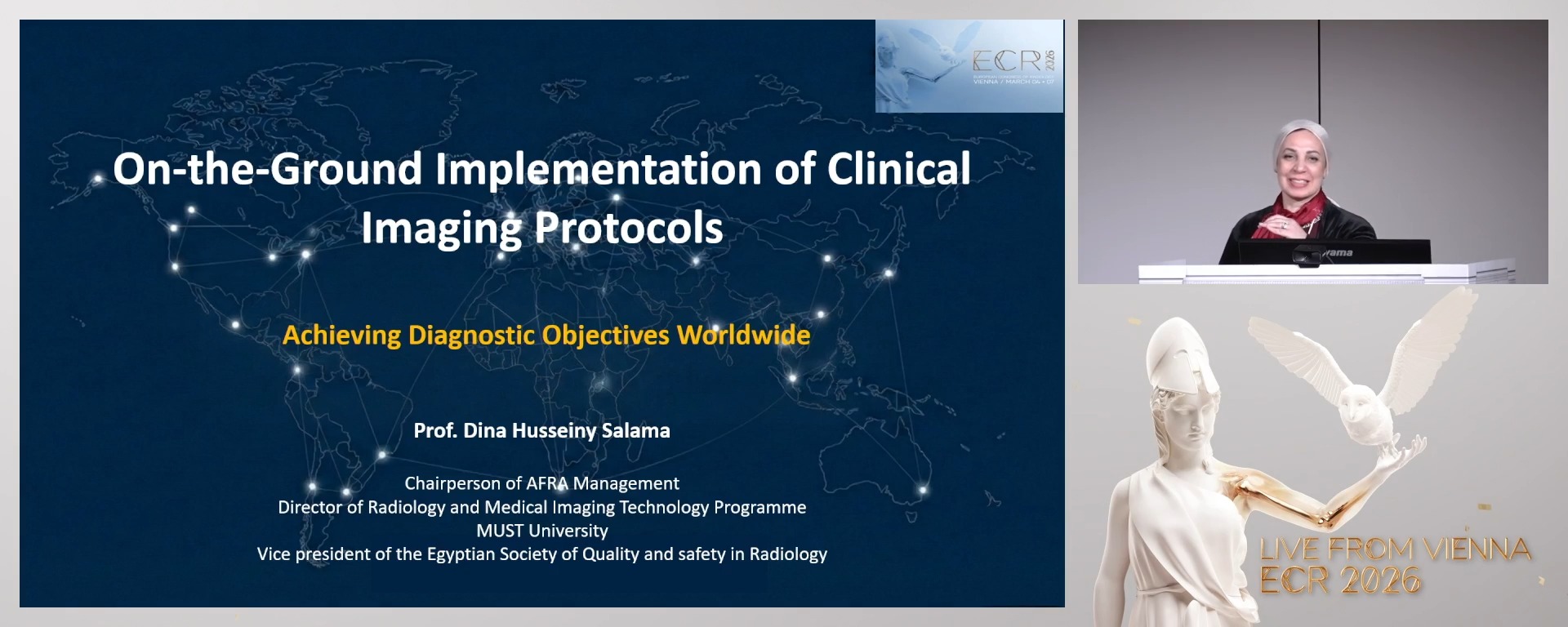 On-the-ground implementation of clinical imaging protocols and standardised reporting: achieving diagnostic objectives worldwide