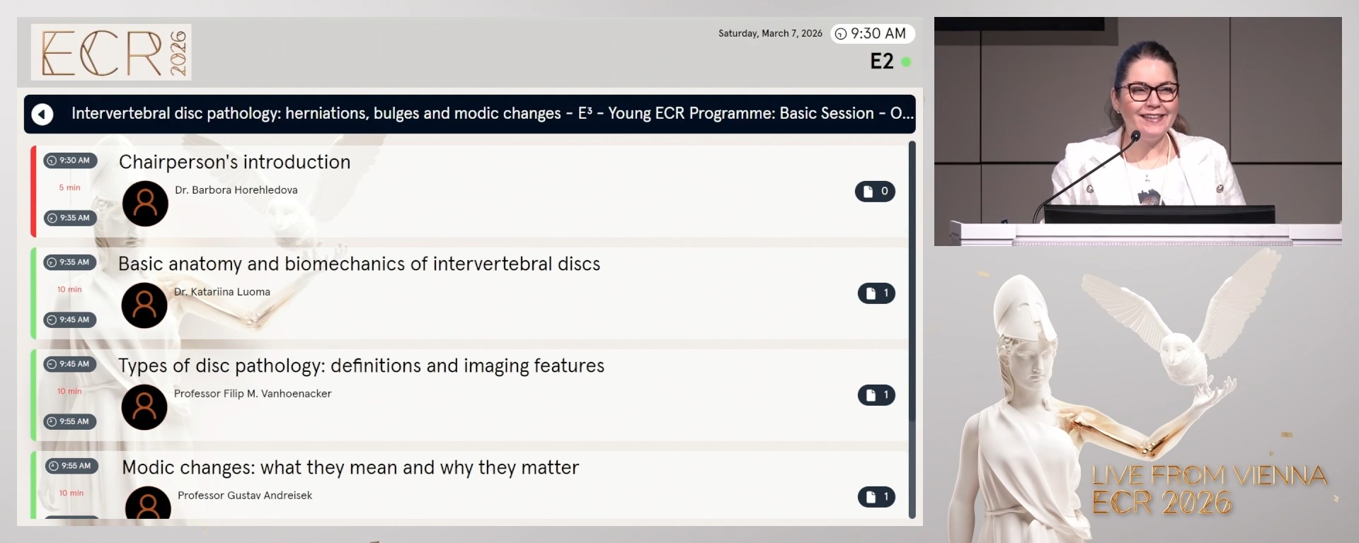 Chairperson's introduction