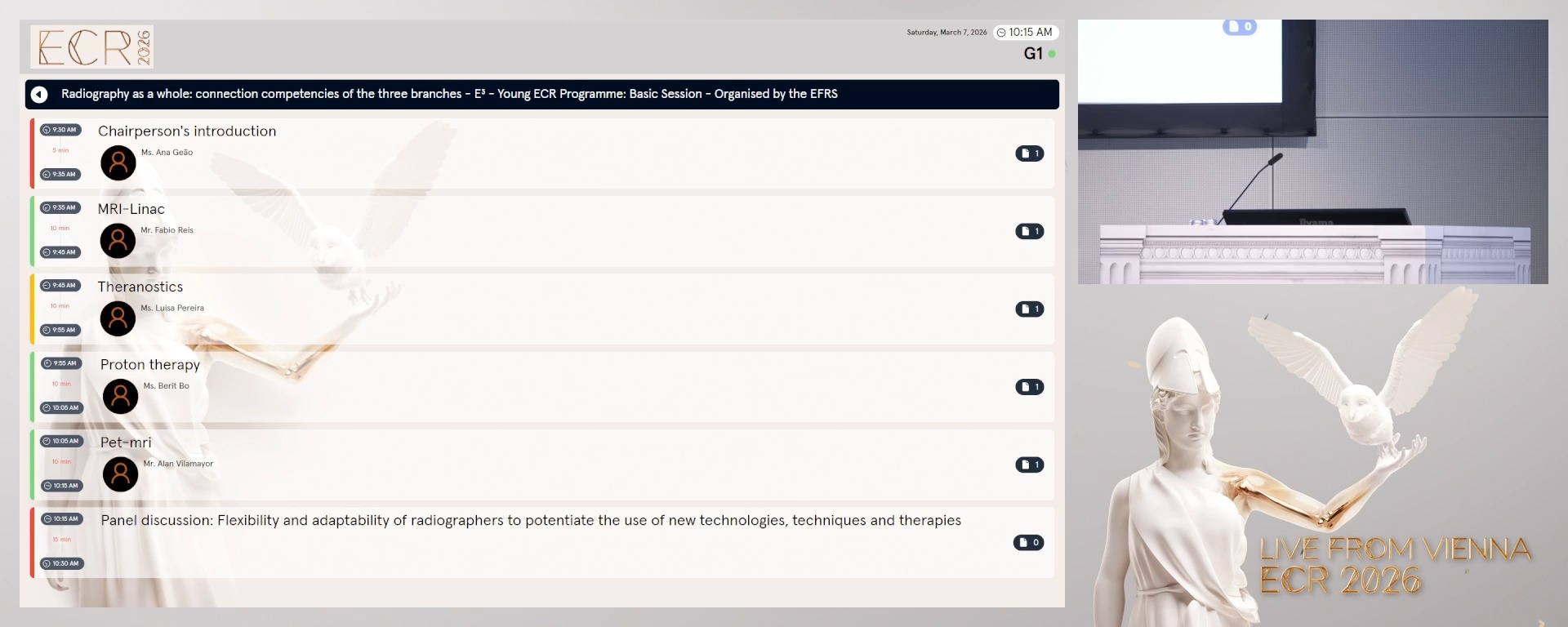 Panel discussion: Flexibility and adaptability of radiographers to potentiate the use of new technologies, techniques and therapies