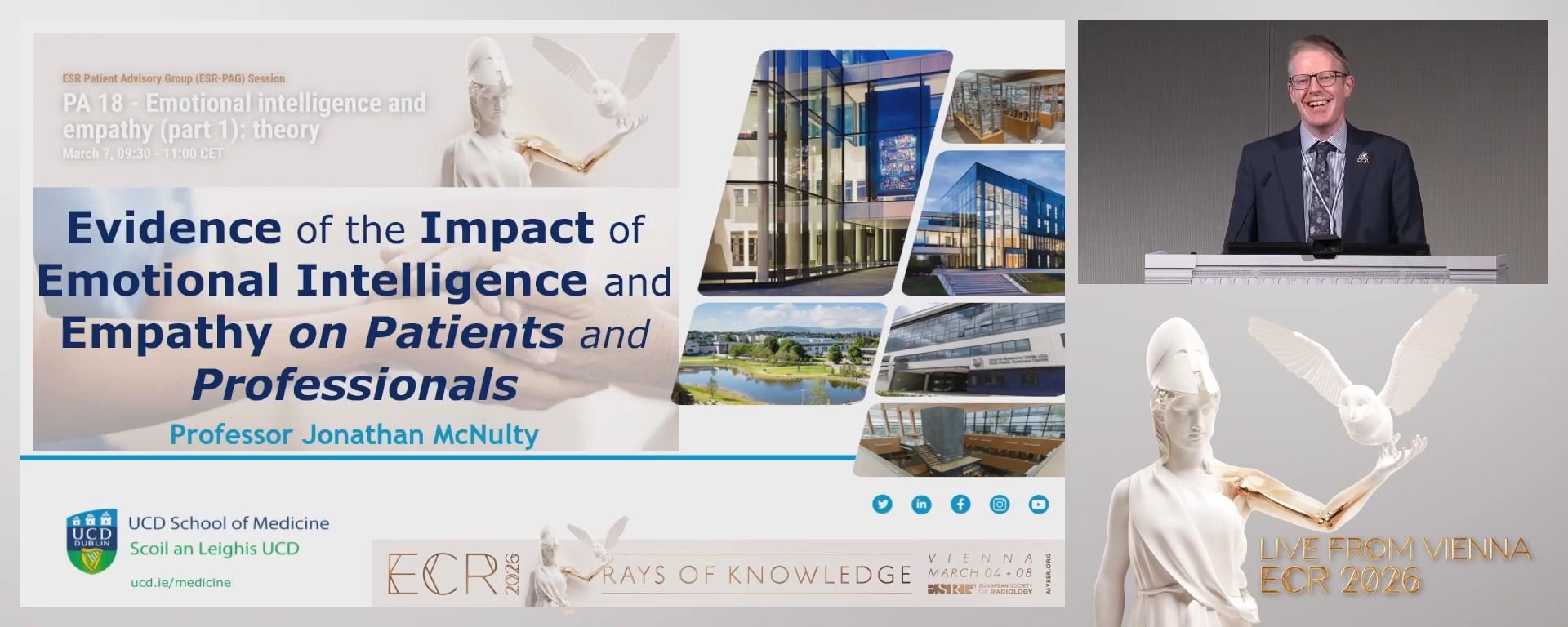 Evidence of impact of emotional intelligence and empathy on patients and professionals